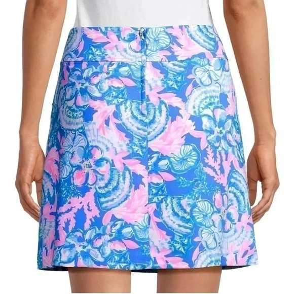 Lily Pulitzer Jonas Blue Tang Sitting Seaside Skort - Picture 2 of 14